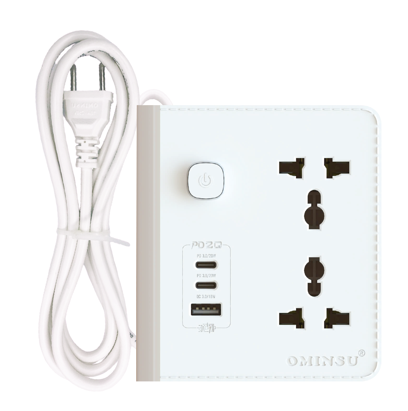 Ổ CẮM ĐA NĂNG 3 USB PD 20W SẠC NHANH OS01