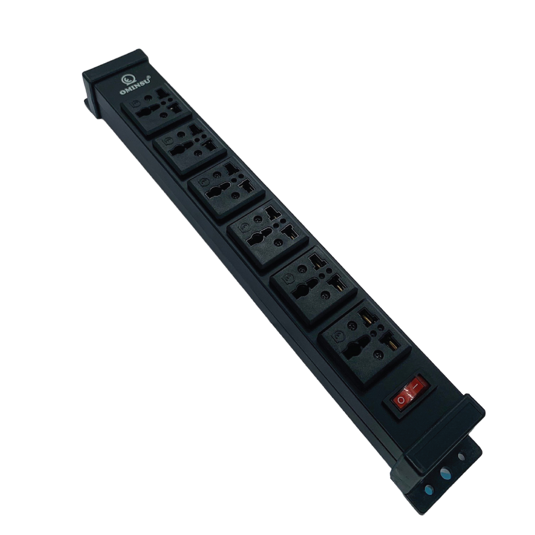 Ổ không dây 6 cửa đa năng có công tắc 2000W 6KD