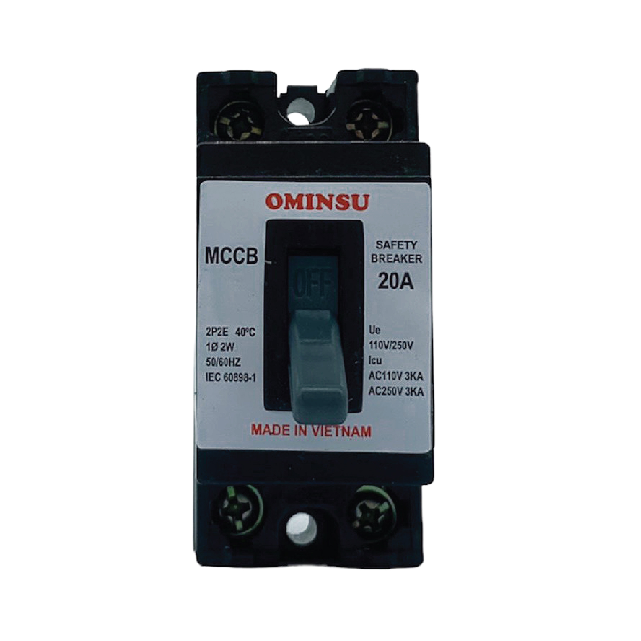 APTOMAT CB NỔI 2 PHA 1E AN1