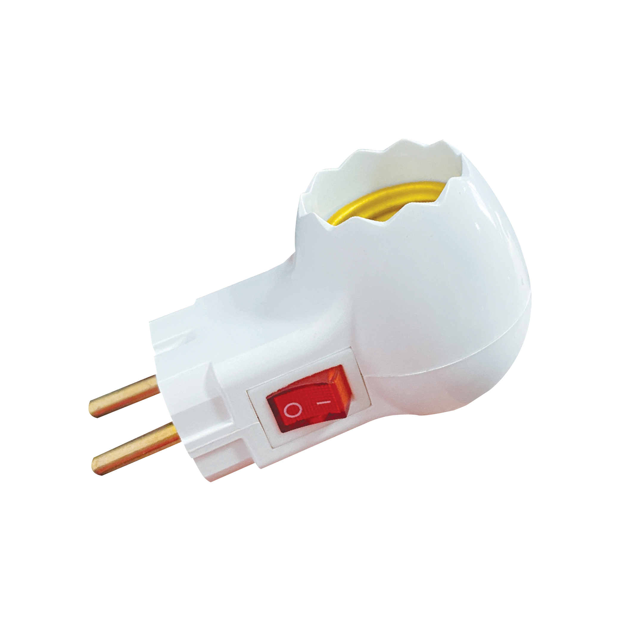 Đui đèn liền công tắc W60